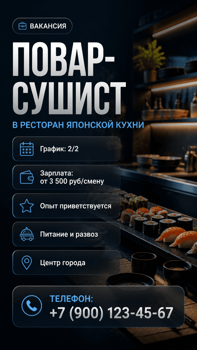 Вакансия